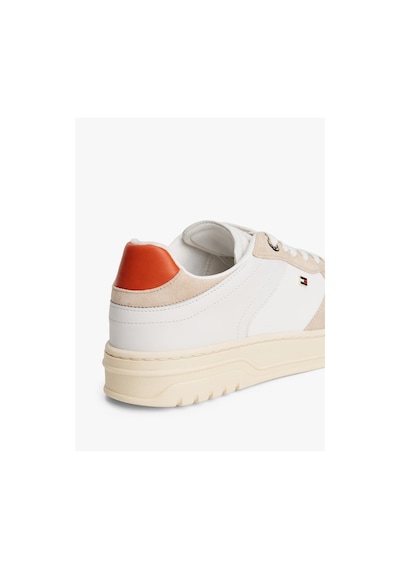 Tommy Hilfiger Th Sporty Cupsole Bej Kadın Sneaker-9602 Classic Beige