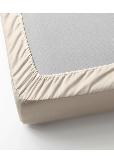 Ikea Dvala Tek Kişilik Çarşaf 120 X 200 Cm Bej