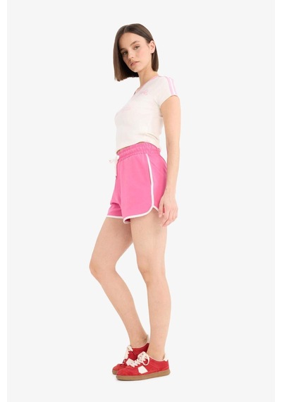 DeFacto Coool Regular Fit Kalın Kumaş Şort A6224AX25SMPN613 Pembe