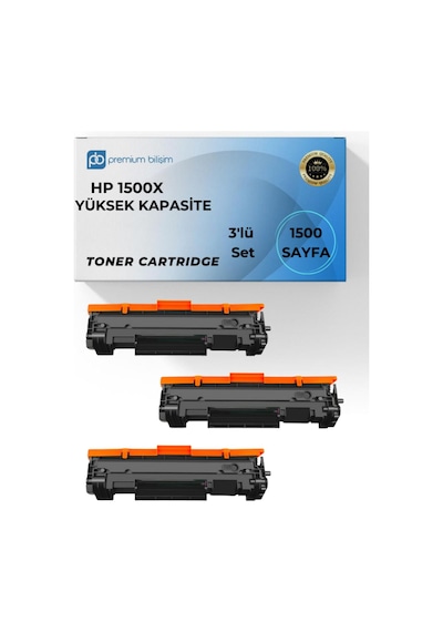 W1500a Yüksek Kapasite Uyumlu  Toner Çipli 150a Laserjet M111w M111a M141a M141w