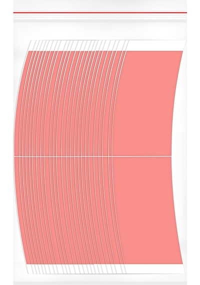 Walker Tape Sensi Tak Protez Saç Bandı Oval C (2 CM x 7.5 CM 36 Adet
