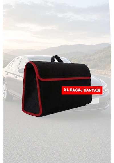 Mitsubishi Space Runner Uyumlu Bagaj Çantası Siyah Renk Koltuk Yastığı Lüks Model