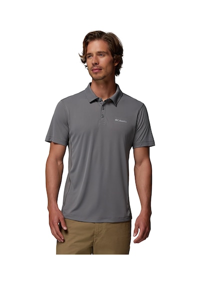 Zero Rules Light Erkek Gri Outdoor Polo Yaka T-shirt Ao4872-024 Gri