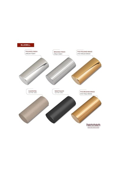 Bluebell Paslanmaz Çelik Havlupan 1500x500mm Fırça Bronze