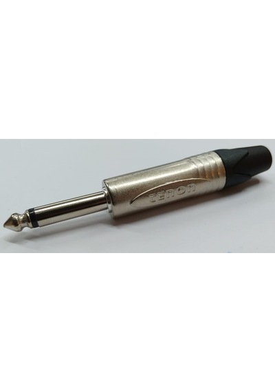 6.3 Mm Mono Kaliteli Erkek Jack - Gri