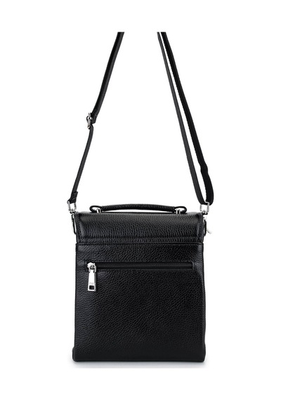Tamer Tanca Erkek Hakiki Deri Siyah Postacı Çanta 1012 230202 Erk Cnt Sk25-26 Sıyah Siyah