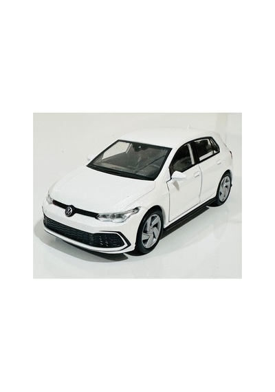 Golf 8 Yeni Kasa 2024 Diecast Metal Model Beyaz Renk 1:36 Beyaz
