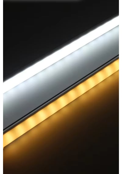 Alüminyum Kasalı Çubuk Bar Led 12v 72 Ledli 5730 Opak Cam Günışığı Led
