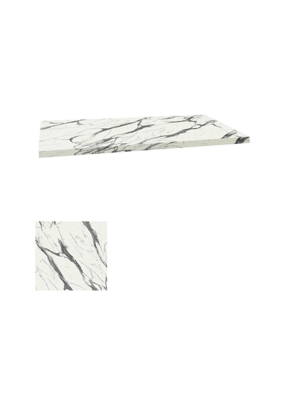 Laminat Masa Tablası 70x110 - Afyon Marble Çok Renkli