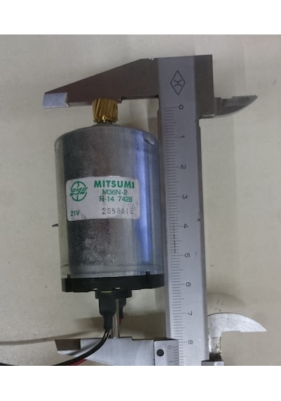 Çift Milli 12Volt 24Volt Dc Motor