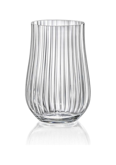 Bohemia Kristal Tulipa Jumbo Optikli 6’Lı Meşrubat Bardak Takımı