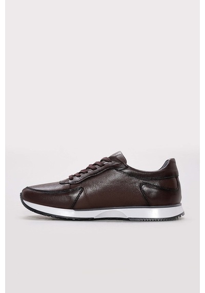 Fast Step Hakiki Deri Erkek Casual Ayakkabı 241ma1991 Kahve