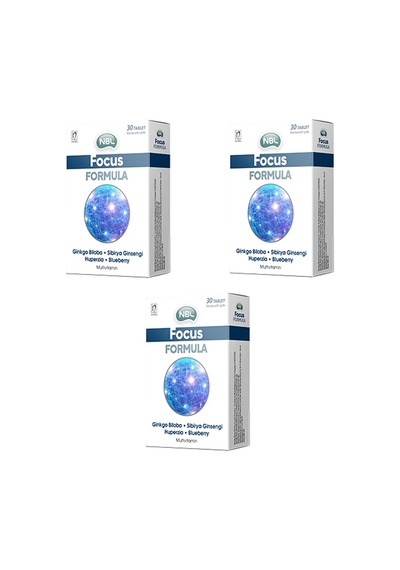Nbl Focus Formula 30 Tablet 3 Adet 06