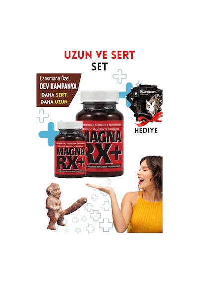 2 Adet Magna Rx Xxl Erkeklere Çok Özel Ürün