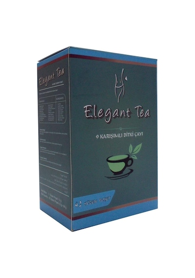 Elegant Tea 9 Karışımlı Bitki Süzen Poşet Çay 42 x 2 G