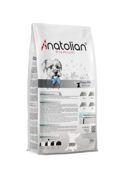 Anatolian Premium Mini Puppy Kuzu Etli Küçük Irk Yavru Köpek Maması 2 KG