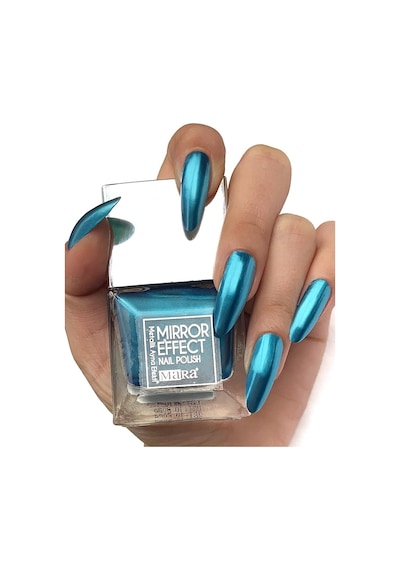 Mara Metalik Ayna Efekli Oje Mavi 15ML