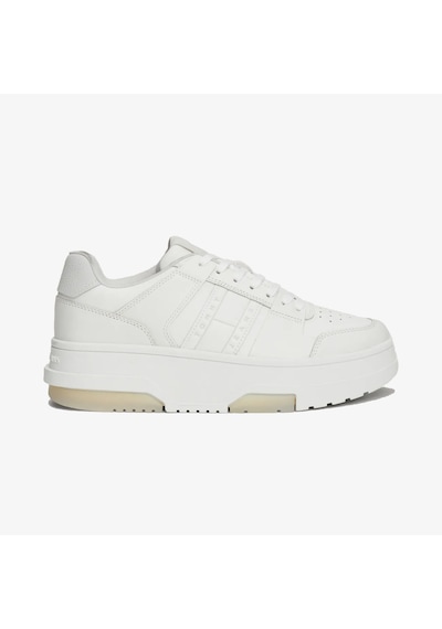 Tommy Hilfiger Tommy Jeans The Brooklyn Flatform Kadın Gri Sneaker Düz En0en02592 Gri