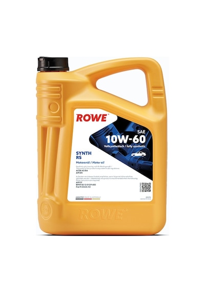 Rowe Hightec Synth RS Sae 10W-60 Motor Yağı 5 L