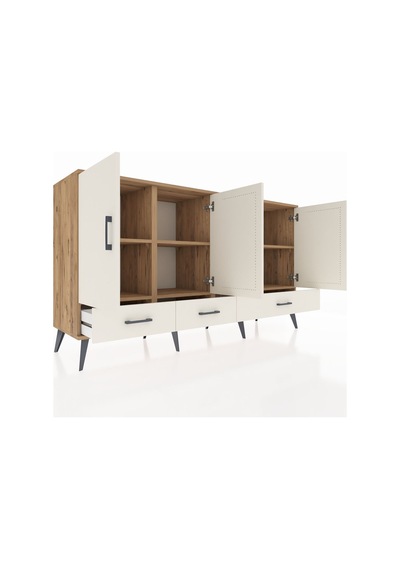 Hyperion Konsol 6 Raflı 3 Çekmeceli 4 Kapaklı 176x44x99 Çam-aytaşı Atlas Çam/aytası - Atlas Çam Hyperion Konsol 6 Raflı 3 Çekmeceli 4 Kapaklı 176x44x99 Çam-aytaşı Atlas Çam/aytası - Atlas Çam