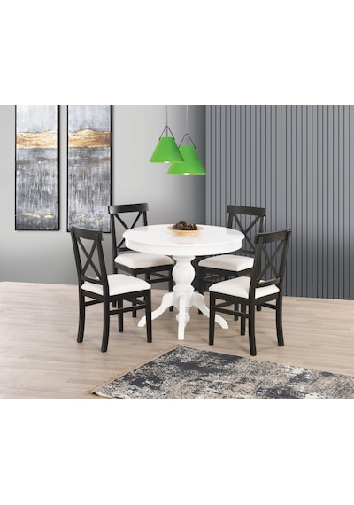 Beyaz Alaçatı Sandalye Soft-01 100 100+30 Fiskos Açılır Lake Masa Beyaz