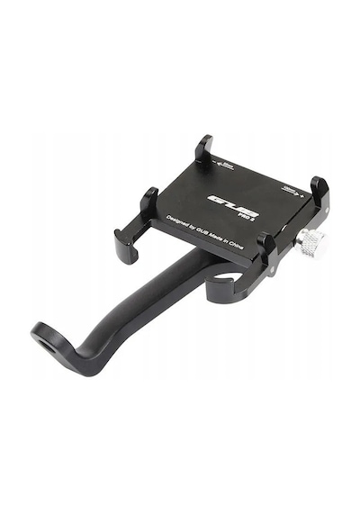 Microcase Gub Pro 2 Alüminyum Alaşım Bisiklet Motosiklet Telefon Tutucu - 55-100mm Dikiz Ayna Bağlantılı Telefon Sabitleyici - Al5773 Siyah