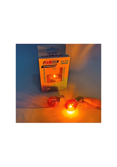 Turuncu Diadem P21w Naturel Bau15s Sinyal Aydınlatma