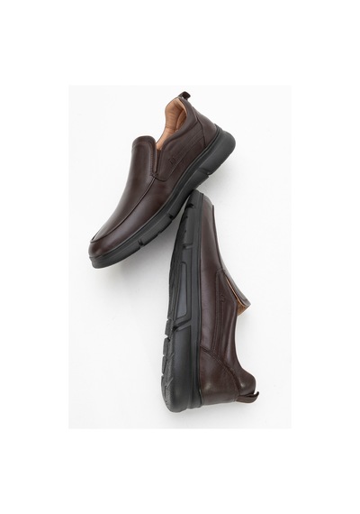 Dericlub Erkek Kalın Taban Bağcıksız Comfort Ayakkabı Gerçek Deri Cr 2676 Kahverengi Kahve Dericlub Erkek Kalın Taban Bağcıksız Comfort Ayakkabı Gerçek Deri Cr 2676 Kahverengi Kahve