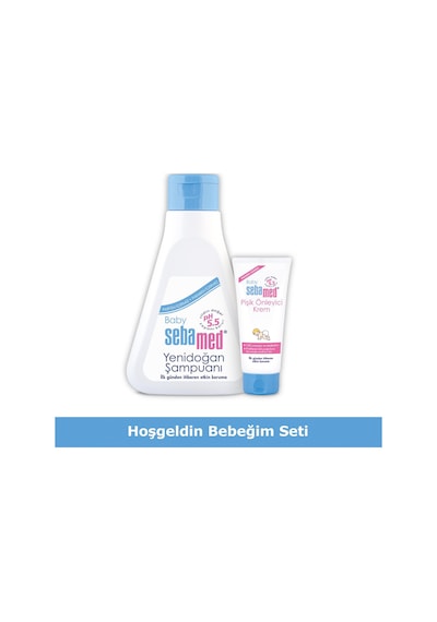 Hoşgeldin Bebeğim Paketi Yenidoğan Bebe Şampuanı 250 Ml + 50 Ml