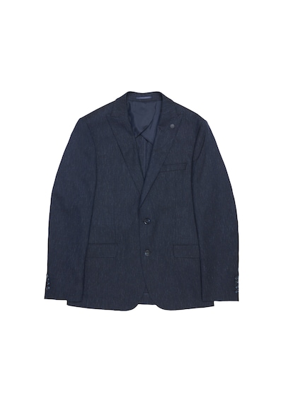 Ac&Co / Altınyıldız Classics Erkek K.lacı Slim Fit Dar Kesim Mono Yaka Desenli Yelekli Takım Elbise K.lacı Koyu Lacivert Ac&Co / Altınyıldız Classics Erkek K.lacı Slim Fit Dar Kesim Mono Yaka Desenli Yelekli Takım Elbise K.lacı Koyu Lacivert