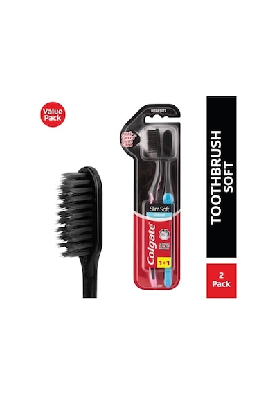 Colgate Mikro İnce Siyah 2li Diş Fırçası