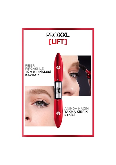 L'Oreal Paris Pro XXL Çift Taraflı Lifting Etkili Maskara