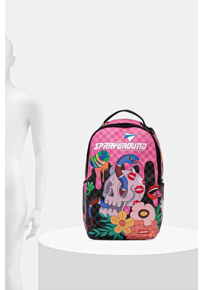 Sprayground - Wtf Skull Drip Dlxsv Sırt Çantası Çok Renkli