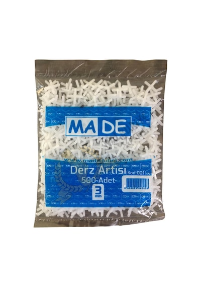 Made Düz Derz Artısı 3 Mm. - 500 Adet