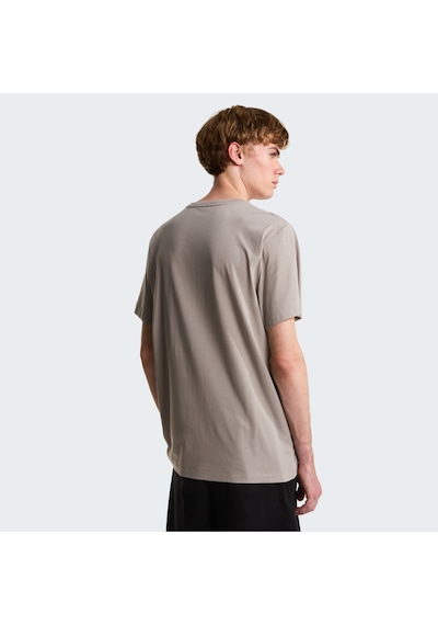 The North Face M Evolution Simple Dome Regular Short Sl Erkek T-shirt-32600 Gri