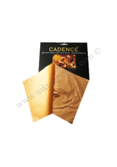 Cadence Imitasyon Yaprak Varak 100'Li Altın