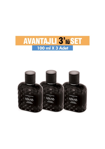 3'lü Set Alberto Taccini Kalaıs Erkek Parfümü - 100 Ml Ferah