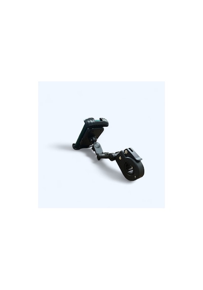 Ayarlanabilir Bisiklet Scooter Atv Kilit Tuşlu Motorsiklet Tutacağı Gidon Bağlantılı Telefon Tutucu