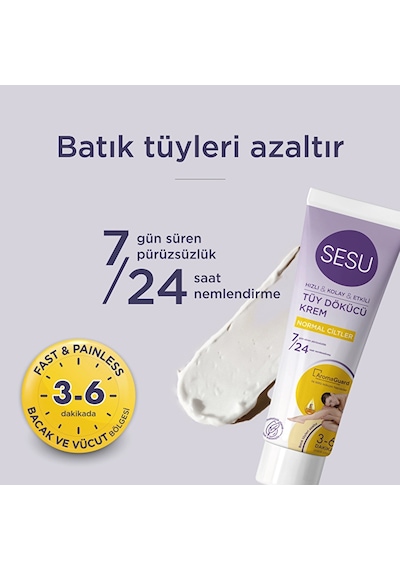 Tüy Dökücü Krem & Normal Ciltler İçin 100ml