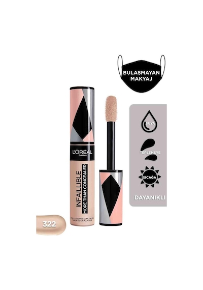 C Vitamin Serum Niasinamid + Salisilik Asit + Maybelline Maskara + Loreal Concealer pktksgns-8929