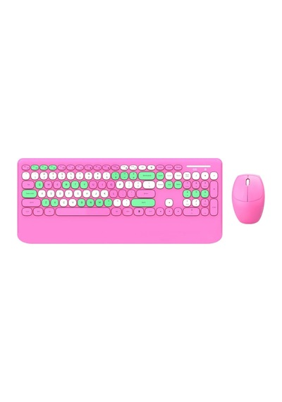 Coverzone Geezer Kablosuz Klavye Mouse Set 106 Tuşlu İngilizce Q Notebook Laptop Uyumlu Ev Ve Ofis İ Sku: Zeus8690010119698 Diğer