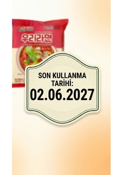 Acılı Woori Ramen 111.5 G 20'li Paket