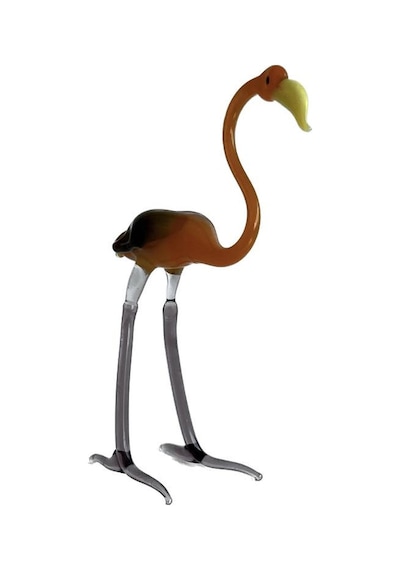El Yapımı Murano Cam Flamingo Biblo A33-02