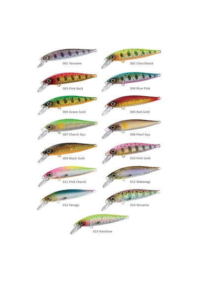 Shimano Lure Cardiff Stream Flat 50hs 50mm 4.5g Maket Yem - 002 Charchback