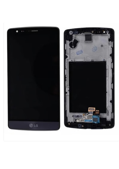 LG Uyumlu G3 Mini Lcd Ekran Dokunmatik Çıtalı -siyah Renk