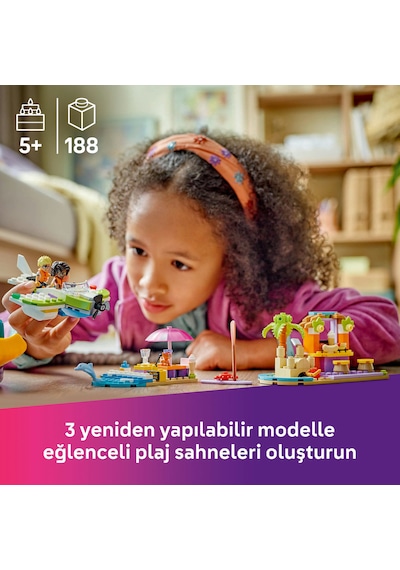 LEGO® Friends Yaratıcı Plaj ve Seyahat Bavulu 42672 - 5 Yaş ve Üzeri Çocuklar için Mini Bebek İçeren Yaratıcı Oyuncak Yapım Seti (188P) LEGO® Friends Yaratıcı Plaj ve Seyahat Bavulu 42672 - 5 Yaş ve Üzeri Çocuklar için Mini Bebek İçeren Yaratıcı Oyuncak Yapım Seti (188P)