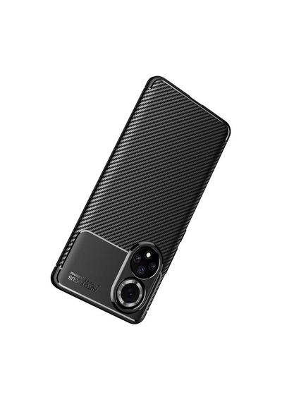 Huawei Nova 9 Kılıf Karbon Görünümlü Silikon Kamera Korumalı Üstün Koruma Pazarplus Lacivert