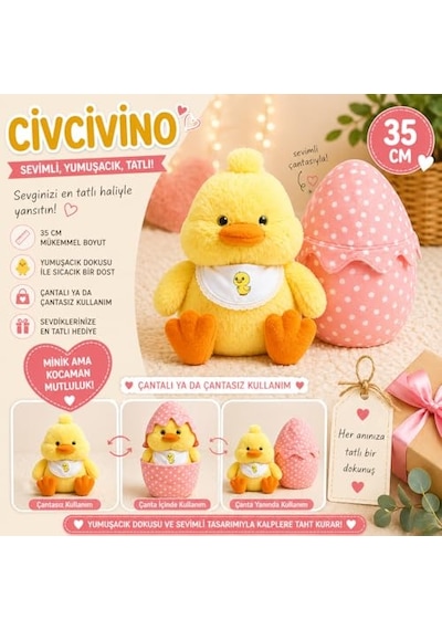 Pembe Ve Sarı Yumurta Karton Oyuncak Kendinden Kuluçka Yumurtalarında 6 Mini Figürlü 11 Aksesuar Kız Ve Erkek Çoc Genel