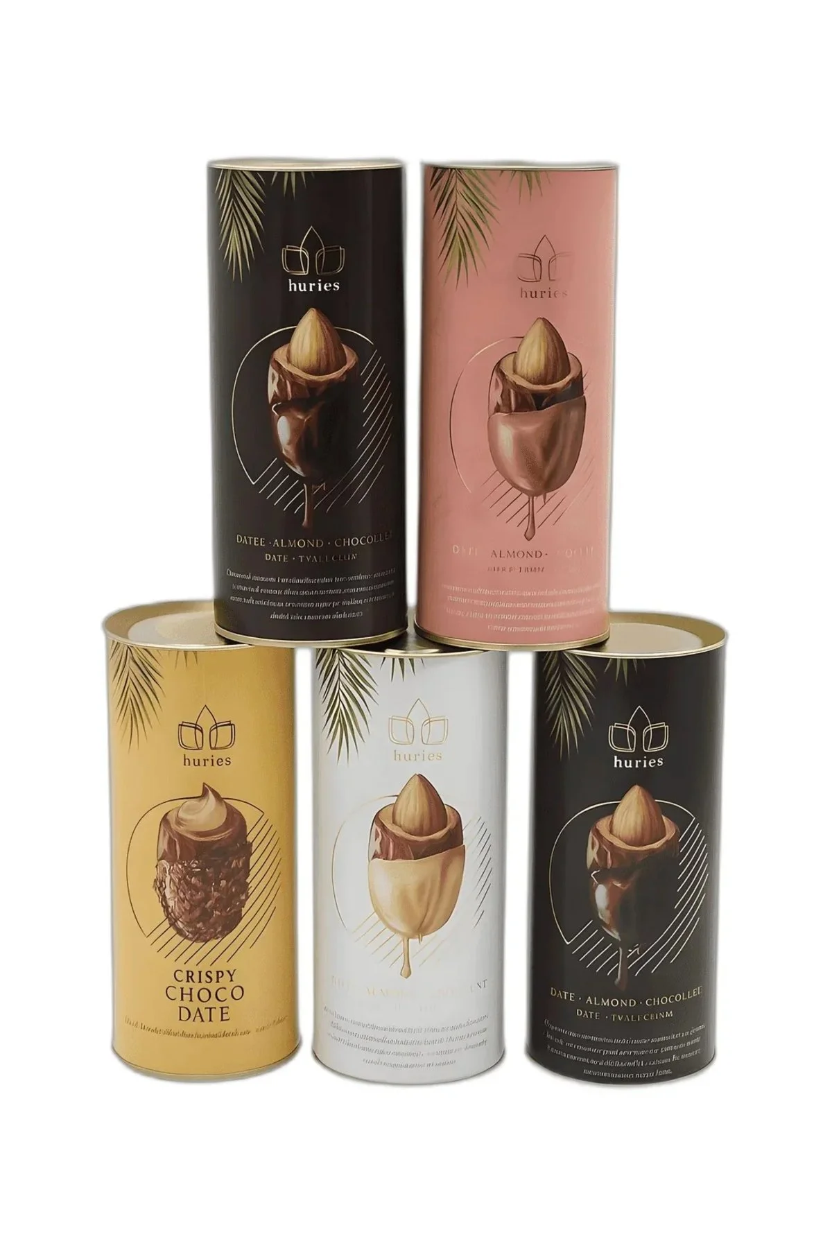 Huries Belçika Çikolatalı Hurma 5 İ 1 Arada 5 X 200 G 1 KG