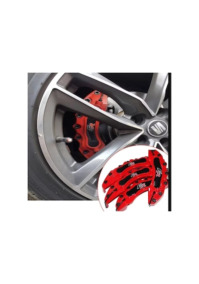 Seat Fr Logolu Kırmızı Uyumlu Kaliper Kapağı 4 Parça